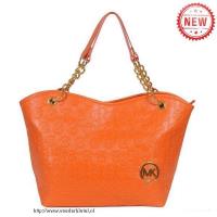 michael kors logo-print groot oranje bakken Winkelstraat fotvf419